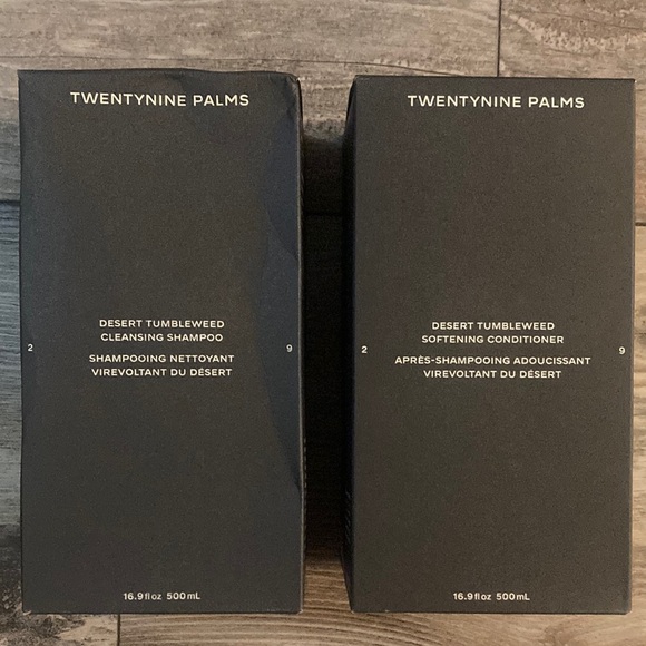 Twenty nine Palms Desert Tumbleweed Shampoo & Conditioner set NIB